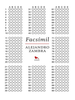 cover image of Facsímil